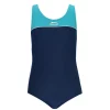 Slazenger Racer Back Swimsuit Girls