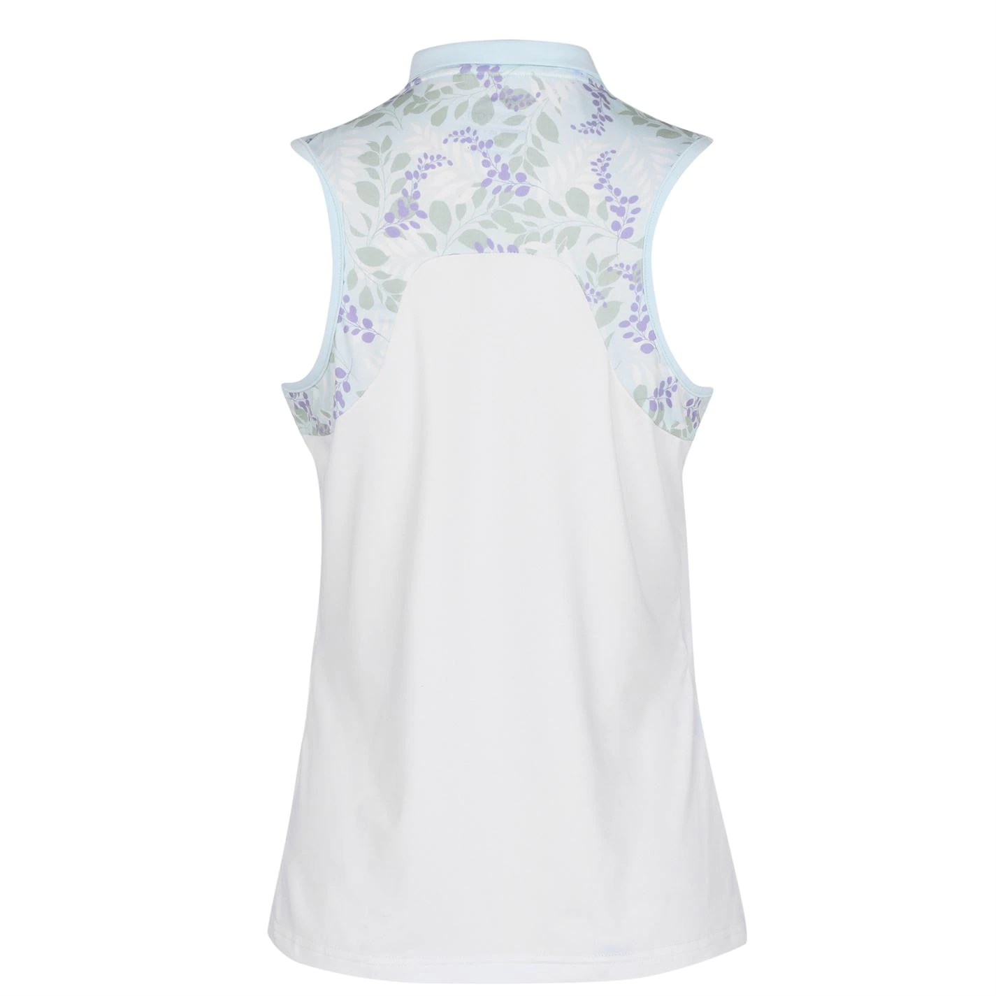 Slazenger Sleeveless Print Polo Shirt 2 Slazenger Sleeveless Print Polo Shirt - Image 2