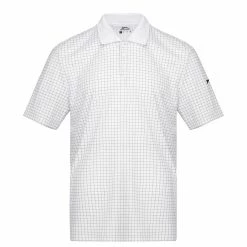 Slazenger Check Golf Polo Mens