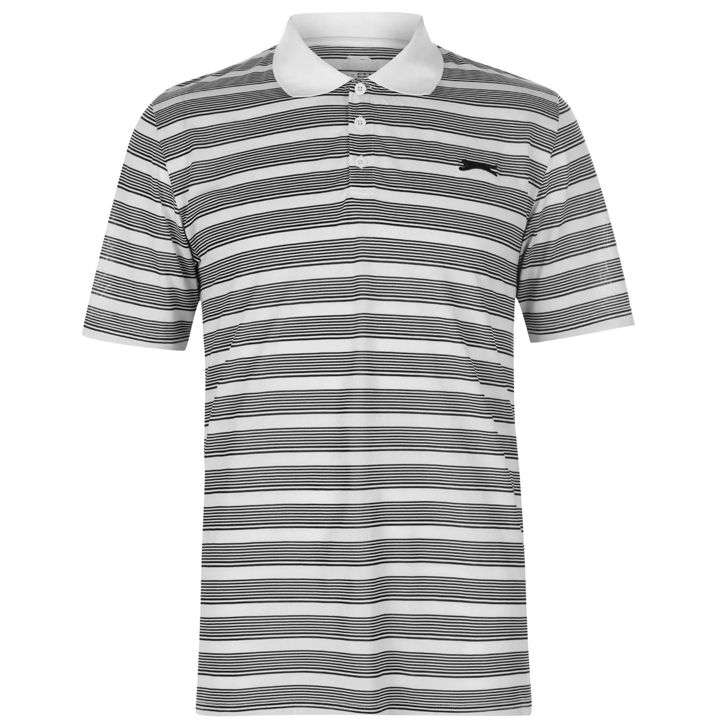 Slazenger Stripe Polo Shirt Mens 1 Slazenger Stripe Polo Shirt Mens