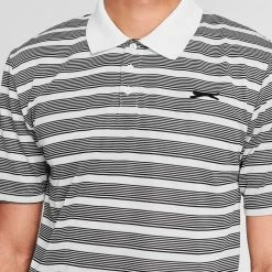 Slazenger Stripe Polo Shirt Mens 9 Slazenger Stripe Polo Shirt Mens -Slazenger Official Shop 36120130 xxl a3