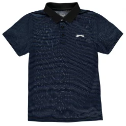 Slazenger Micro Stripe Polo Shirt Junior Boys
