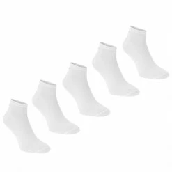 Slazenger 5 Pack Trainers Socks Junior