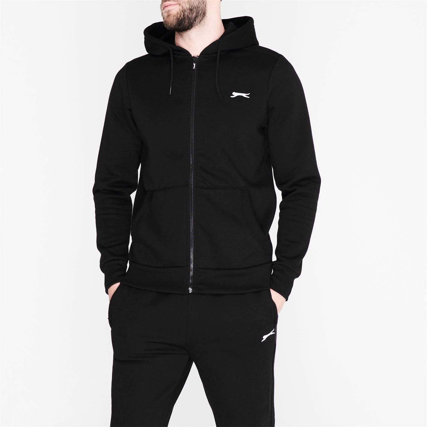 Slazenger Full Zip Hoody Mens 2 Slazenger Full Zip Hoody Mens - Image 2