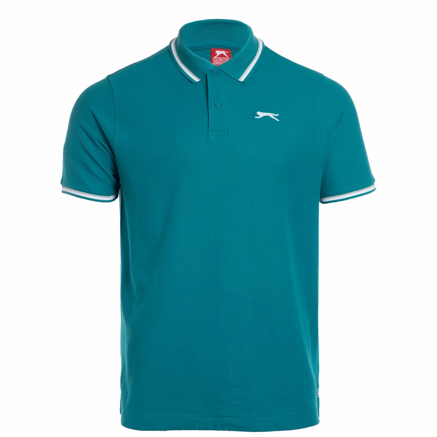 Slazenger Tipped Polo Shirt Mens 1 Slazenger Tipped Polo Shirt Mens