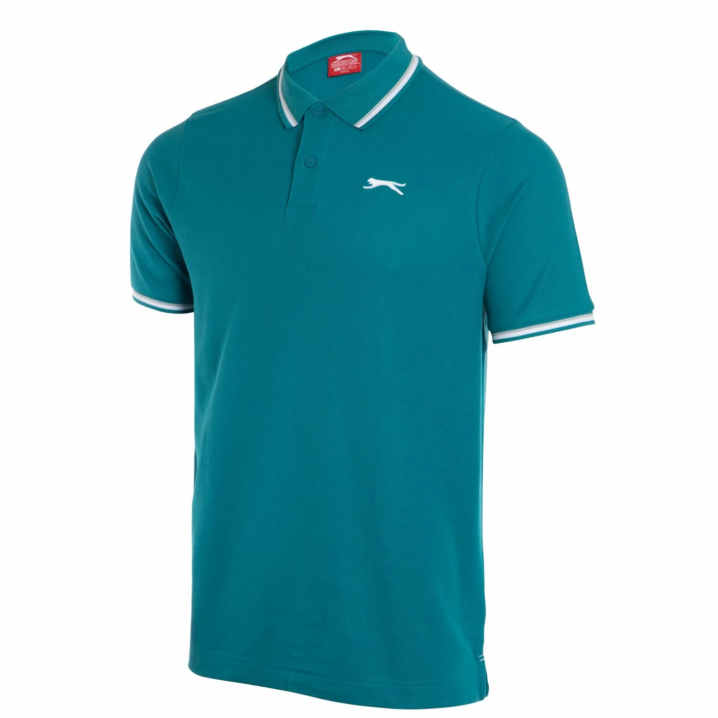 Slazenger Tipped Polo Shirt Mens 7 Slazenger Tipped Polo Shirt Mens - Image 7