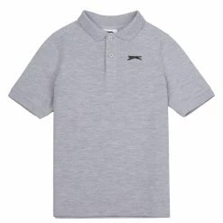 Slazenger Plain Polo Shirt Junior Boys