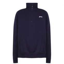 Slazenger Quarter Zip Fleece Top Mens