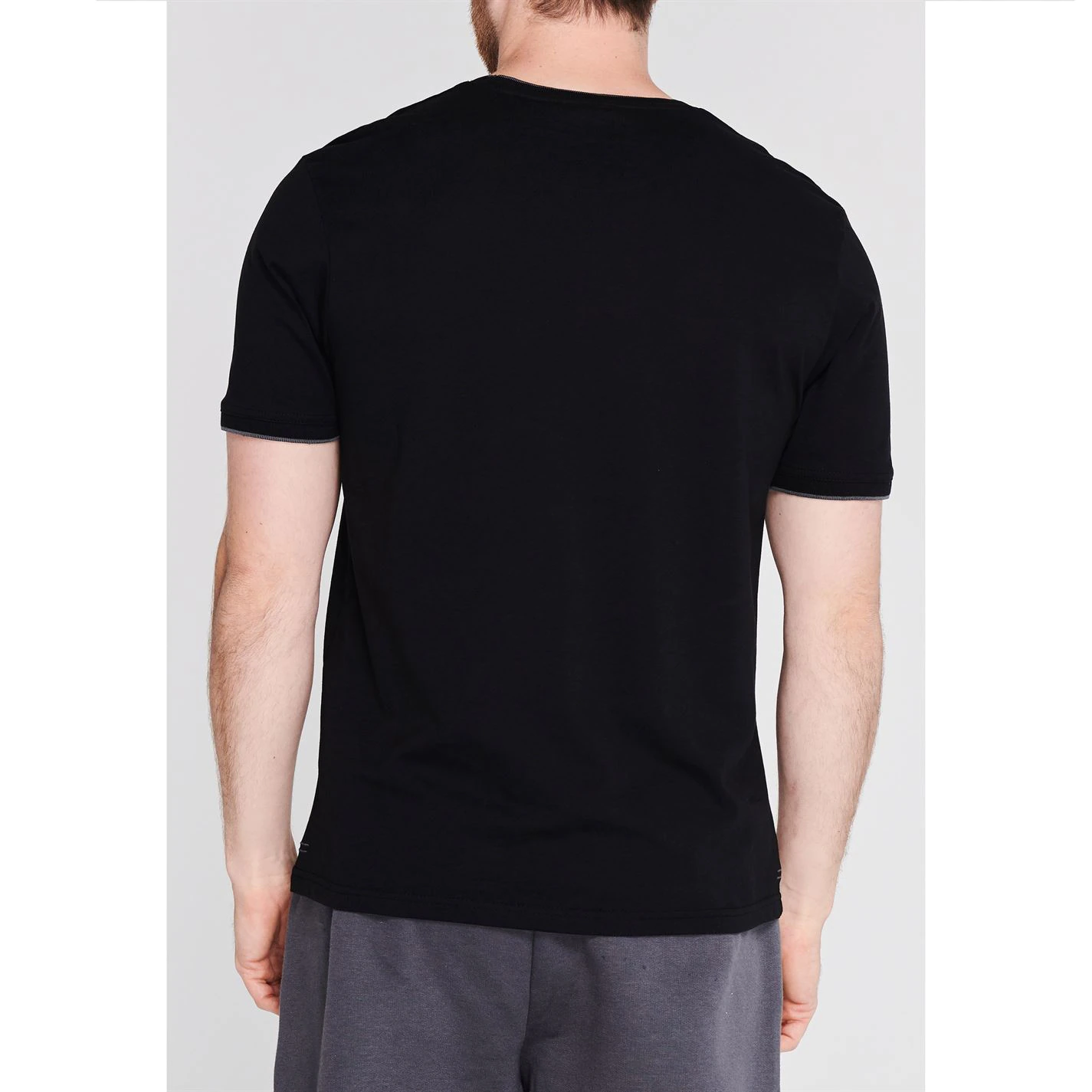 Slazenger Tipped T Shirt Mens 3 Slazenger Tipped T Shirt Mens - Image 3