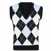 Slazenger Argyle Sleeveless Jumper Ladies