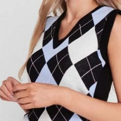 Slazenger Argyle Sleeveless Jumper Ladies -Slazenger Official Shop 64769399 xxl a3