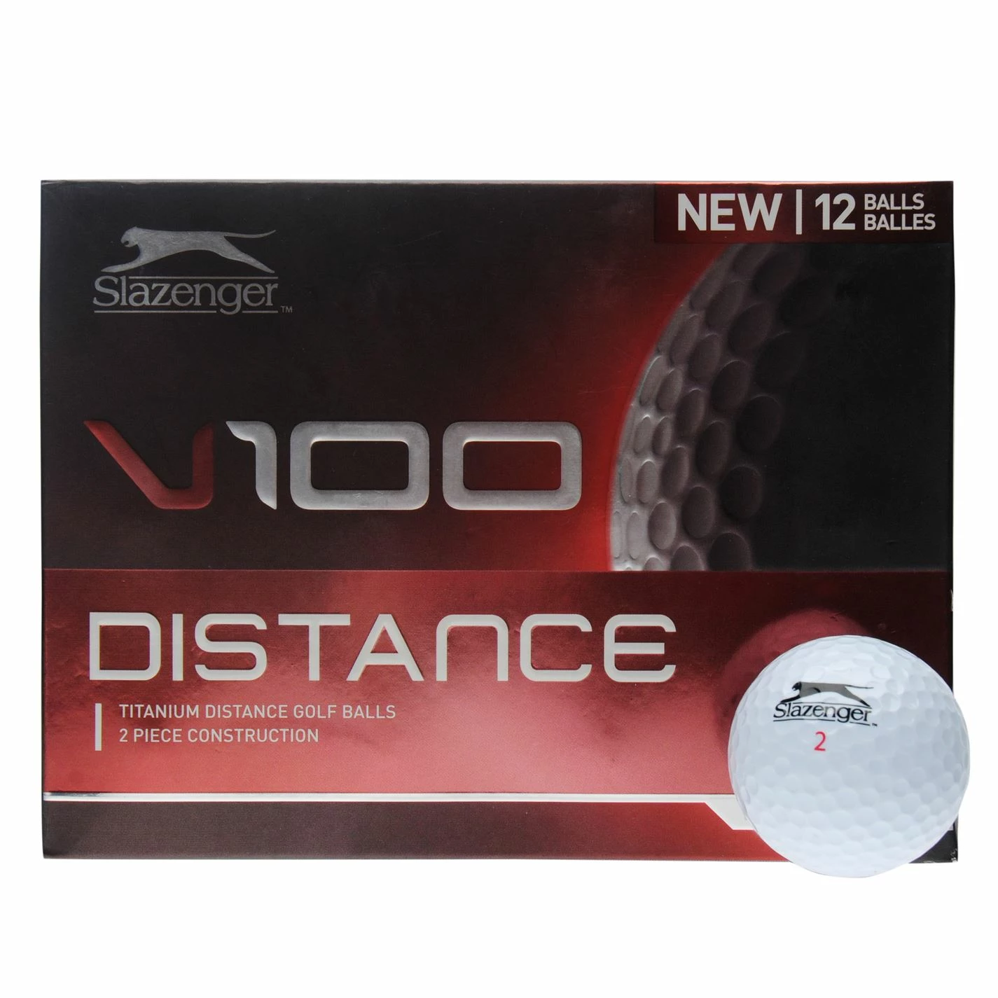 Slazenger V100 Distance Golf Balls 12 Pack 1 Slazenger V100 Distance Golf Balls 12 Pack